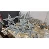 Image 2 : Christmas Decor, Glitter Stars, Gold "Believe" Sign, Crystal Sleighs, Candles, Ornaments