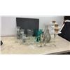 Image 1 : Glassware, Pitcher, Cocktail Shaker, Wire Mesh Vases, Footed Mugs, Candle Holders