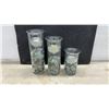 Image 8 : Glassware, Pitcher, Cocktail Shaker, Wire Mesh Vases, Footed Mugs, Candle Holders