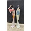 Image 3 : Four Oriental Geisha Figurines in Traditional Kimonos, 15” Tall
