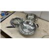 Image 4 : Assorted Cookware, Stainless Steel Wok, Steamer Pot, and Non-Stick Frying Pans