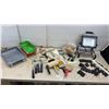 Image 1 : Painting Supplies, Trays, Brushes, Roller Cages, Tote, Icon Electric Portable LED Work Light