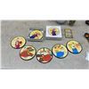 Image 4 : Asian Decorative Bowl, Plate, Ginger Jars, Cup and Saucer, Coasters, Robe Figurine