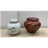 Image 5 : Asian Decorative Bowl, Plate, Ginger Jars, Cup and Saucer, Coasters, Robe Figurine