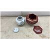 Image 6 : Asian Decorative Bowl, Plate, Ginger Jars, Cup and Saucer, Coasters, Robe Figurine