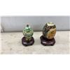 Image 7 : Asian Decorative Bowl, Plate, Ginger Jars, Cup and Saucer, Coasters, Robe Figurine