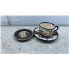 Image 9 : Asian Decorative Bowl, Plate, Ginger Jars, Cup and Saucer, Coasters, Robe Figurine