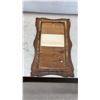 Image 2 : Antique Framed Landscape Print in Ornate Carved Quarter-Sawn Oak Frame, 26 × 16” (some Damage in
