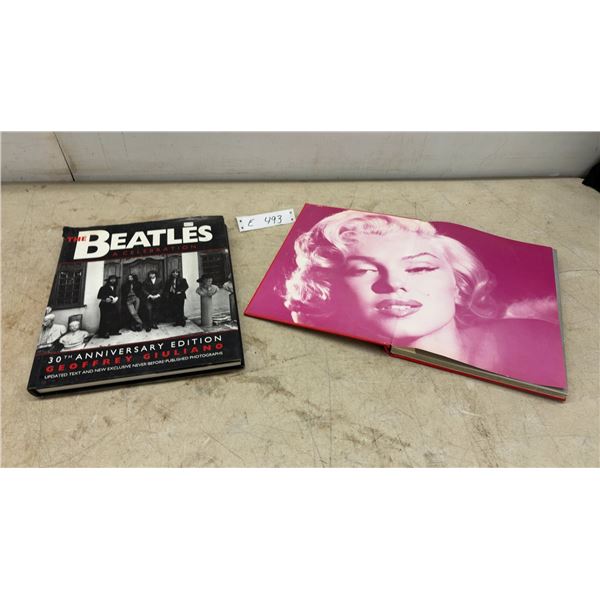 The Beatles: A Celebration 30th Anniversary Edition and Marilyn Monroe Book