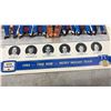 Image 4 : 2 Vintage 1984 Winnipeg Blue Bombers True Blue Media Hockey Team Labatt's 13CFRW Posters, 11 × 14”