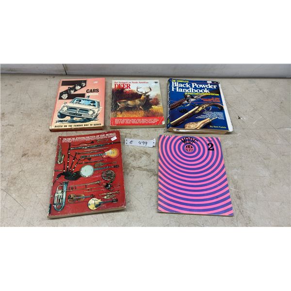 North American Deer, The Complete Black Powder Handbook, Cars Manual