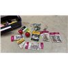 Image 11 : Fishing Tackle Box, 2 Rods and 2 Reels