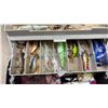 Image 8 : Fishing Tackle Box, 2 Rods and 2 Reels