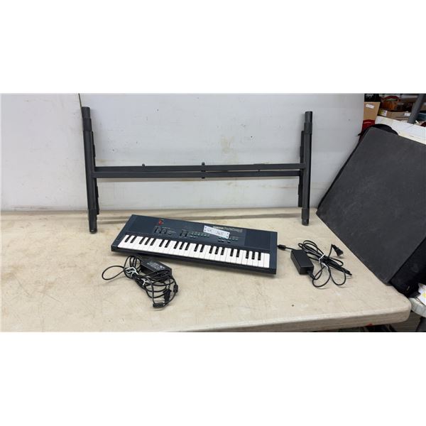 Yamaha PortaSound PSS-450 49-Key Portable Electronic Keyboard 1986 with Stand and Power Adapters