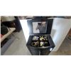 Image 3 : Black Wood Jewelry Armoire 40”×16”×10” with Mirror and Assorted Rings, Bracelets, and Earrings