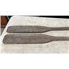 Image 2 : Pair of Rustic Wooden Boat Oars