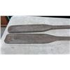 Image 3 : Pair of Rustic Wooden Boat Oars