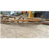 Image 2 : Vintage Wooden Skin-on-Frame Kayak Frame with Seat, Skeletal Rib and Stringer Construction, 178”