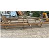 Image 4 : Vintage Wooden Skin-on-Frame Kayak Frame with Seat, Skeletal Rib and Stringer Construction, 178”