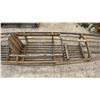 Image 5 : Vintage Wooden Skin-on-Frame Kayak Frame with Seat, Skeletal Rib and Stringer Construction, 178”