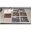 Image 1 : Vintage Group of Seven Reproduction Prints for Framing Which Quaker Oats Offered, Send $1. and 2