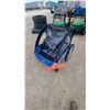 Image 2 : InStep Blue and Black Double Child Bicycle Trailer/Stroller with Safety Flag