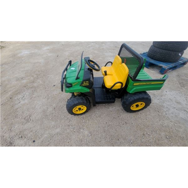 John Deere Gator XUV 590E 12-Volt Ride-On Toy with battery, No charger