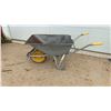Image 1 : Tufx Single-Wheel Wheelbarrow with Galvanized Steel Tray