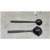 Image 2 : Two Cast Iron Ladles