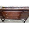 Image 20 : 1920s Walnut 9-Piece Dining Room Set with Corbel Bust Carvings