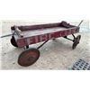 Image 7 : Vintage Fire Chief Wooden Pull Wagon With Matching Two-Wheel Trailer, circa 1940s-1960s