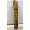 Image 4 : Hand-Carved Wood Spirit Folk Art Figures and Bark Log Carvings, Tallest 22”