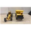 Image 2 : Vintage Tonka Metal Grader and Mighty Tonka Hydra-Lift Dump Truck