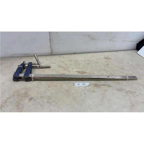 Two Heavy-Duty Metal Clamps 5 × 32”