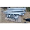 Image 4 : Galvanized Steel Ductwork: (5) 6” Diameter Pipes, (2) 6” Diameter Elbows