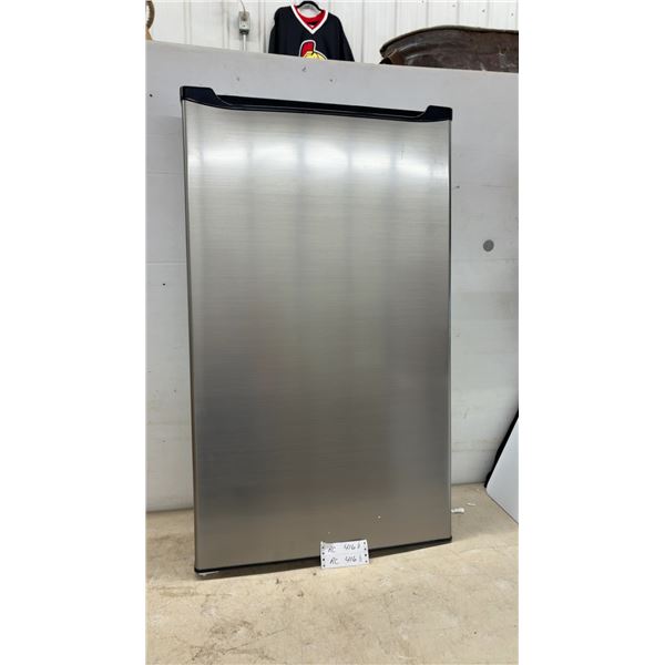 Compact Stainless Steel Refrigerator Door, 40 × 23 1/4”