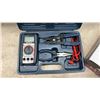 Image 3 : Macleods Drill Press Stand, Mastercraft Multimeter Kit, Hyde Mud-Gun Pro Kit