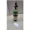Image 1 : Green Gas Cylinder with Valve and Labels, "11-2015” Date