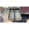 Image 10 : Global Mobile Storage Cabinet with Lateral File Drawers and Index Card Cabinet