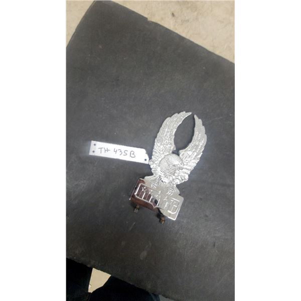 Chrome Eagle Emblem motorcycle 8”×3.6”