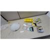Image 1 : Ryobi Wood/Metal Door Lock Installation Kit, Defiant Deadbolt, 2 Hand Saws, and Miter Box