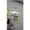 Image 2 : Ryobi Wood/Metal Door Lock Installation Kit, Defiant Deadbolt, 2 Hand Saws, and Miter Box