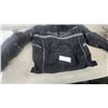 Image 3 : Harley-Davidson Black and Gray Motorcycle Jacket, Size xL, with elbow and shoulder padded