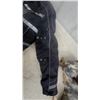 Image 4 : Harley-Davidson Black and Gray Motorcycle Jacket, Size xL, with elbow and shoulder padded