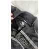 Image 7 : Harley-Davidson Black and Gray Motorcycle Jacket, Size xL, with elbow and shoulder padded