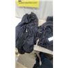 Image 4 : Wetskins Black 2 pc. Motorcycle Rain Suit adj. Waist 2 l jacket 1 l pants