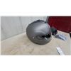Image 1 : HJC Helmets Full-Face Motorcycle Helmet, Matte Gray, Clear Visor, and Chin Strap size large 59 to