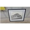 Image 1 : Redcliffe Train Station Drawing, Signed “Jerry Hagel,” Numbered Print