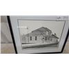 Image 2 : Redcliffe Train Station Drawing, Signed “Jerry Hagel,” Numbered Print
