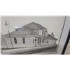 Image 3 : Redcliffe Train Station Drawing, Signed “Jerry Hagel,” Numbered Print